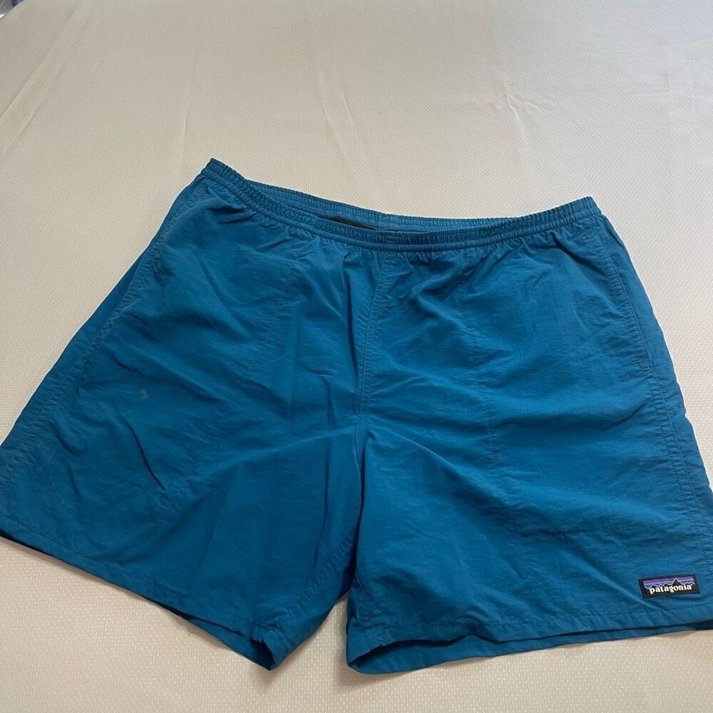 Patagonia Men’s Blue Baggies Swim Trunks Board Shorts Size XL